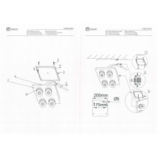 549010804 Пунктум 4*5W LED 220 V люстра IP44