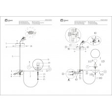 392016503 Фьюжн 3*5W LED E14 220 V люстра