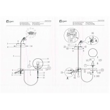 392016703 Фьюжн 3*5W LED E14 220 V люстра