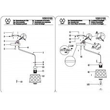 103012105 Лацио 5*40W E27 220 V люстра