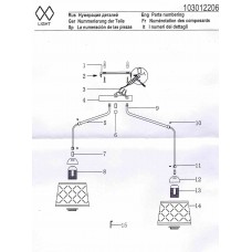 103012206 Лацио 6*40W E27 220 V люстра