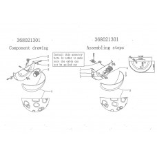 368021301 Бра MW-Light Васто