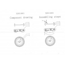 325014601 Омега 22W LED 220 V люстра