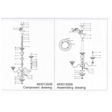483012508 Люстра MW-Light Элла