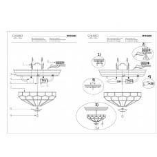 397010403 Светильник CHIARO Маркиз 397010403 Светильник CHIARO Маркиз