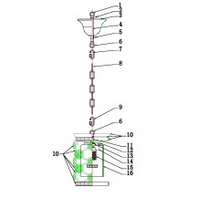 382016401 Светильник CHIARO Айвенго 382016401 Светильник CHIARO Айвенго