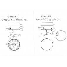 453011301 Дафна 40W LED 220 V люстра 453011301 Дафна 40W LED 220 V люстра
