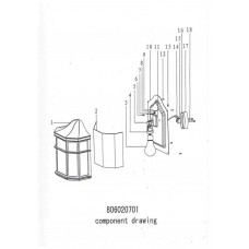 806020701 Телаур 1*40W E27 220 V IP23 светильник 806020701 Телаур 1*40W E27 220 V IP23 светильник