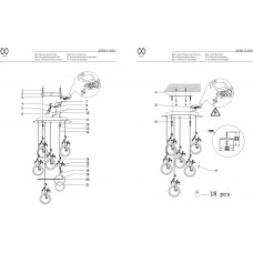 459011309 Светильник MW-Light Ивонна
