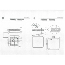 674015101 Ривз 40W LED 220 V люстра