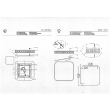 674015201 Ривз 40W LED 220 V люстра