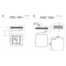 674015601 Ривз 40W LED 220 V люстра