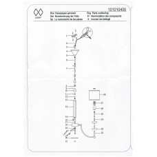 101010406 Прато 6*40W Е14 220 V люстра