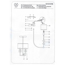 101010708 Прато 8*40W Е14 220 V люстра