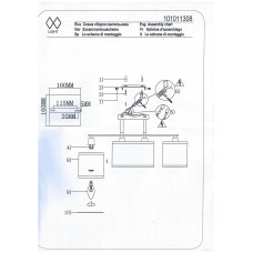 101011308 Прато 8*40W Е14 220 V люстра
