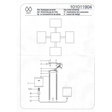 101011904 Прато 4*40W Е14 220 V люстра