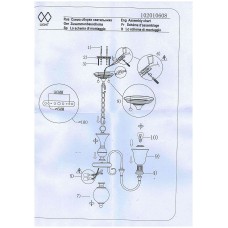 102010608 Люстра MW-Light Даллас