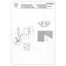351028302 Изабелла 2*40W E14 220 V бра