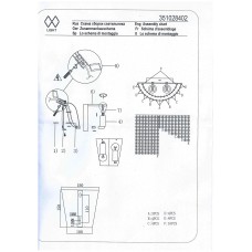 351028402 Изабелла 2*40W E14 220 V бра