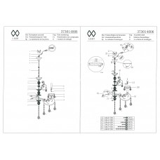 373014006 Адель 6*40W E14 220 V люстра