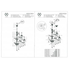 482015018 Селена 18*40W E14 220 V люстра