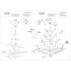 345011126 Люстра MW-Light Лаура