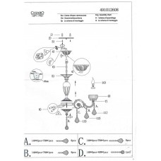 491012608 Габриэль 8*40W Е14 220 V люстра 491012608 Габриэль 8*40W Е14 220 V люстра