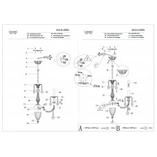 491012905 Габриэль 5*40W Е14 220 V люстра 491012905 Габриэль 5*40W Е14 220 V люстра