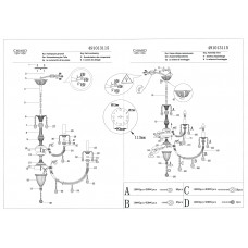 491013115 Люстра CHIARO Габриэль 491013115 Люстра CHIARO Габриэль