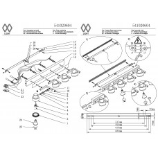 541020604 Арно 4*50W GU10 220 V спот 541020604 Арно 4*50W GU10 220 V спот