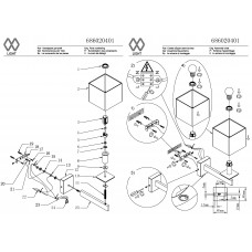 686020401 Наполи 1*40W E14 220 V бра 686020401 Наполи 1*40W E14 220 V бра