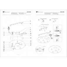 452012606 Светильник De Markt Галатея 452012606 Светильник De Markt Галатея