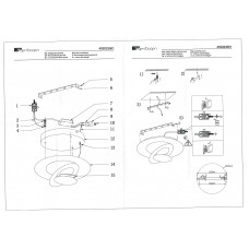 452023001 Галатея 10W LED 220  V бра 452023001 Галатея 10W LED 220  V бра
