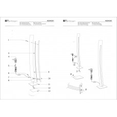 452043301 Торшер De Markt Галатея 452043301 Торшер De Markt Галатея