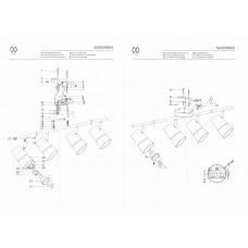 542020604 Айс 4*35W GU10 220 V спот 542020604 Айс 4*35W GU10 220 V спот