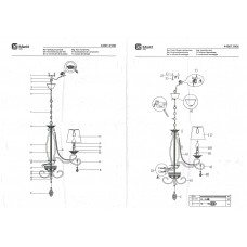 448012906 Виталина 6*60W E14 220 V люстра