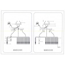 464012103 Бриз 3*60W E14 220 V люстра