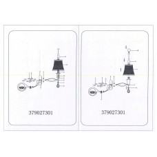 379027301 Федерика02 1*60W E14 220 V бра