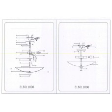 315011006 Блеск 6*60W E14 220 V люстра
