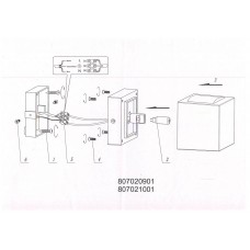 807020901 Меркурий 1*40W G9 220 V IP44 светильник 807020901 Меркурий 1*40W G9 220 V IP44 светильник