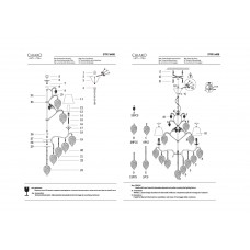379016408 Люстра CHIARO Федерика