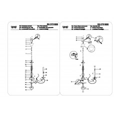 481010106 Люстра MW-Light Аманда