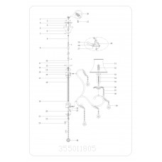 355011805 Люстра CHIARO София