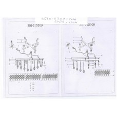 351015409 Изабелла 9*40W G9  220 V люстра