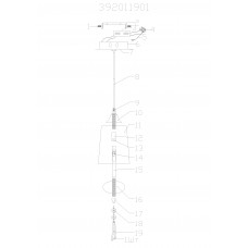 392011901 Фьюжн 1*20W G4 12 V люстра 392011901 Фьюжн 1*20W G4 12 V люстра