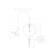 392022101 Бра CHIARO Фьюжн 392022101 Бра CHIARO Фьюжн