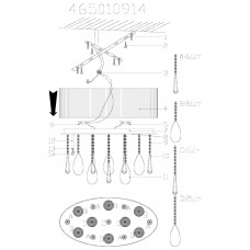 465010914 Жаклин 14*20W G4 220 V люстра (пульт) 465010914 Жаклин 14*20W G4 220 V люстра (пульт)