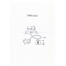358014103 Грация 3*60W E14 220 V люстра