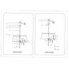 454010405 Нора 5*60W E14 220 Vлюстра