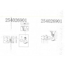 254026901 Бра CHIARO Версаче 254026901 Бра CHIARO Версаче